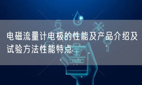 电磁流量计电极的性能及产品介绍及试验方法性能特点(图1)
