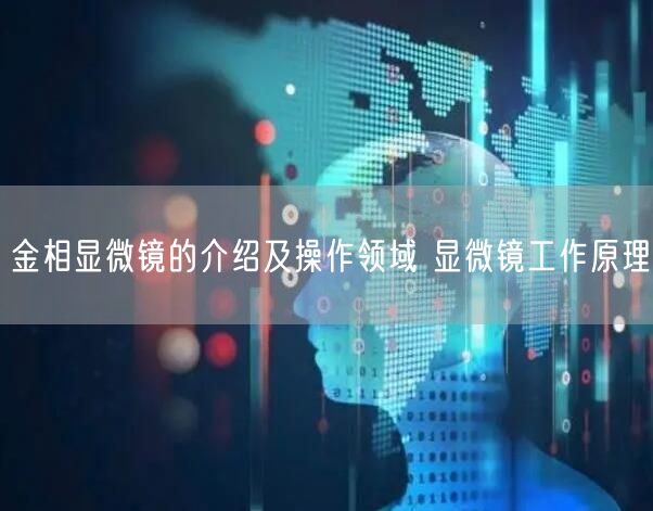 金相显微镜的介绍及操作领域 显微镜工作原理(图1)
