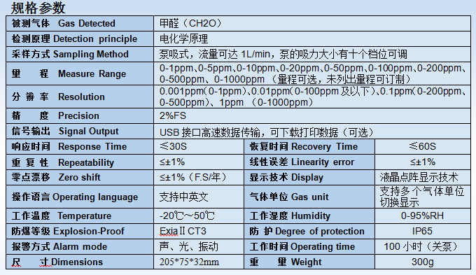 HD-P900-CH2O 泵吸式甲醛检测仪 介绍(HD-P900-CH2O 泵吸式甲醛检测仪 产品详情)(图1)