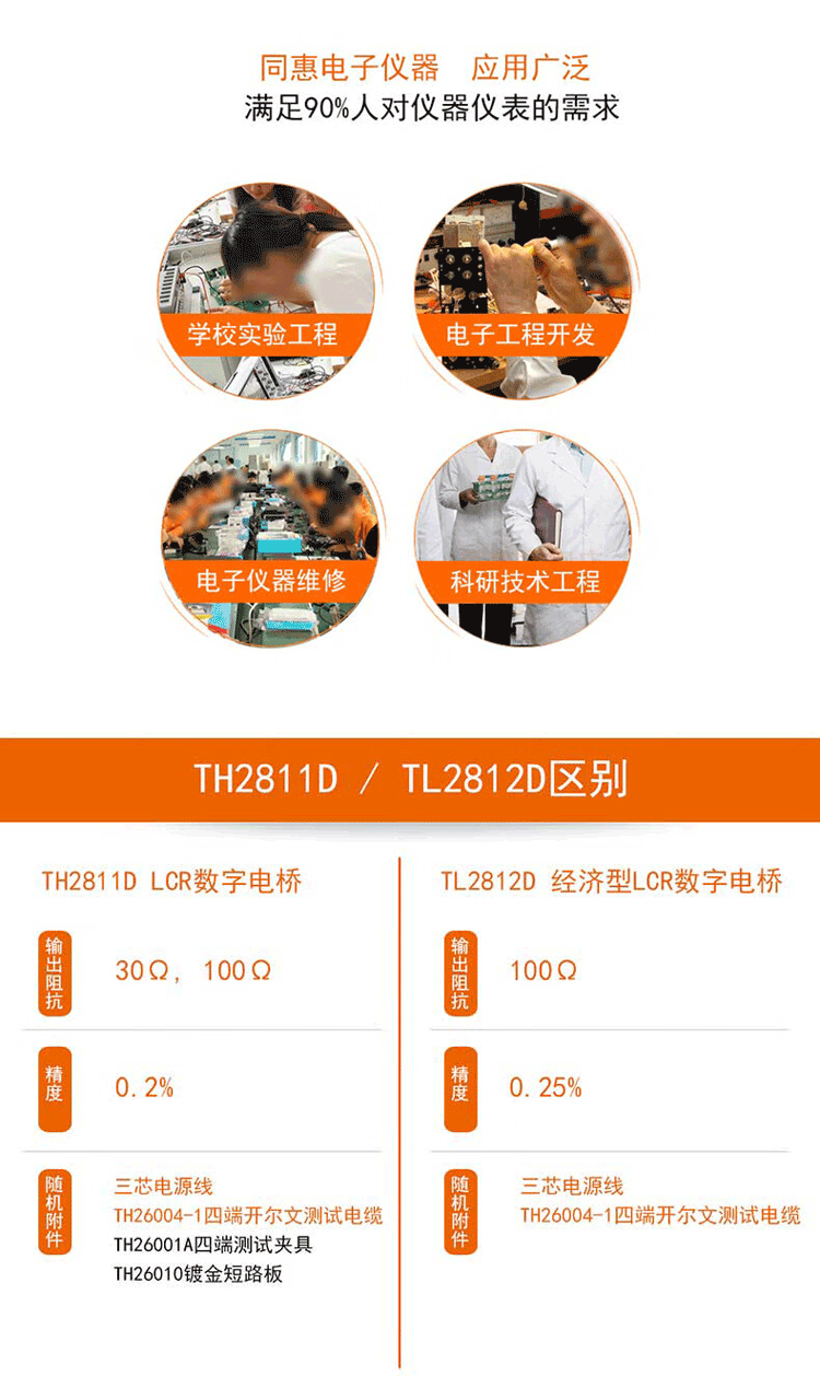 TL2812D 数字电桥介绍(TL2812D 数字电桥产品详情)(图4)