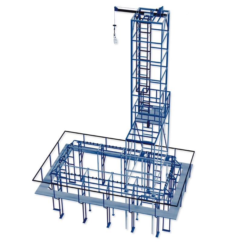 RN-AQWD安全网、安全带整体动态负荷、静态负荷测试仪(图1)
