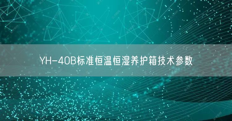 YH-40B标准恒温恒湿养护箱技术参数(图1)