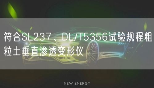 符合SL237、DL/T5356试验规程粗粒土垂直渗透变形仪(图1)