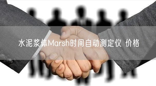 水泥浆体Marsh时间自动测定仪 价格(图1)